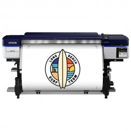 Epson SureColor S60600 Print and Cut Bundle 64" Roll-to-Roll Solvent Printer