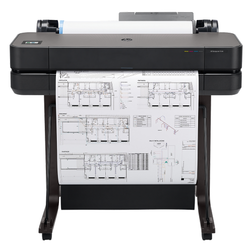 HP DesignJet T630 Large Format Wireless Plotter Printer - 24", with Mobile Printing