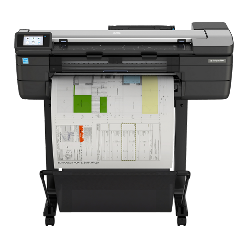 HP DesignJet T830 Large Format Multifunction Wireless Plotter Printer - 24", with Mobile Printing