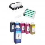 Blockoffer easyTank Bulk Ink System, incl. 1 Liter Ink per Color